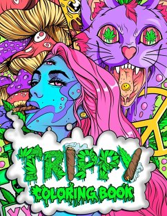 TRIPPY COLORING BOOK - Guy, Stoner