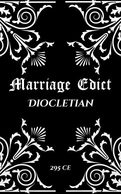 Diocletian's Marriage Edict (eBook, ePUB) - Diocletian