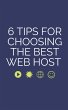 6 TIPS FOR CHOOSING THE BEST WEB HOST... - Bild 1