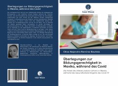 Überlegungen zur Bildungsgerechtigkeit in Mexiko, während des Covid - Ramírez Bautista, Oliva Alejandra