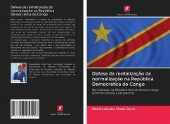 Defesa da revitalização da normalização na República Democrática do Congo - Oscar, Mudiandambu Kitadi