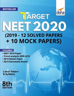 Target NEET 2020 (2019 - 12 Solved Papers + 10 Mock Papers) 8th Edition - Disha Experts