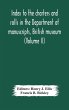 Index to the charters and rolls in the... - Bild 1