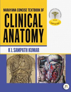 NARAYANA CONCISE TEXTBOOK OF CLINICAL ANATOMY - Kl Sampath Kumar