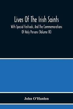 Lives Of The Irish Saints - O'Hanlon, John
