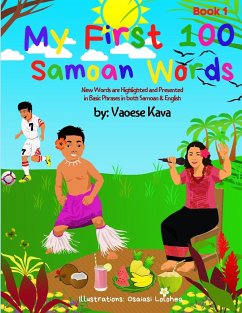 My First 100 Samoan Words Book 1 - Kava, Vaoese