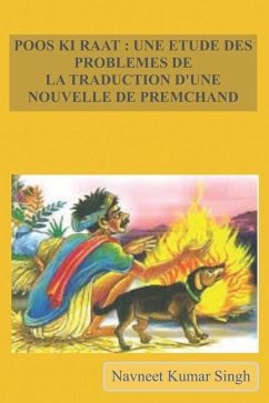 Cover Poos KI Raat: Une Etude Des Problemes de la Traduction d'Une Nouvelle de Premchand