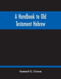 Cover A Handbook To Old Testament Hebrew