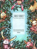 Forest stories: coloring book no.1, activity book, mindfulness coloring, illustrated floral and animal prints