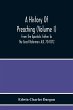 A History Of Preaching (Volume I) From... - Bild 1