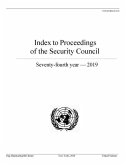 Index to Proceedings of the Security Council: Seventy-Fourth Year, 2019