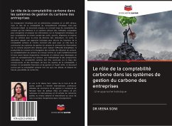 Le rôle de la comptabilité carbone dans les systèmes de gestion du carbone des entreprises - SONI, DR.VEENA