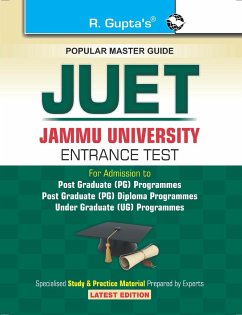 JUET-Jammu University Entrance Test (PG Programmes, PG Diploma Programmes & UG Programmes) - Rph Editorial Board