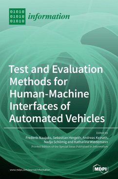 Cover Test and Evaluation Methods for Human-Machine Interfaces of Automated Vehicles