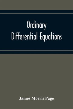 Ordinary Differential Equations - Morris Page, James