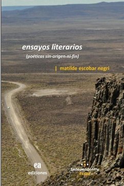 Ensayos literarios: (poéticas sin-origen-ni-fin) - Escobar Negri, Matilde Belén