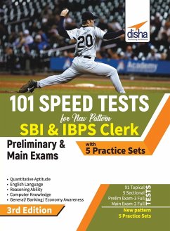 101 Speed Tests for New Pattern SBI & IBPS Clerk Preliminary & Main Exams with 5 Practice Sets 3rd Edition - Disha Experts