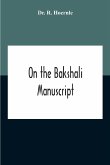 On The Bakshali Manuscript