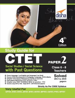 Study Guide for CTET Paper 2 (Class 6 - 8 Teachers) Social Studies/ Social Science with Past Questions 4th Edition - Disha Experts