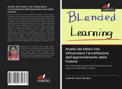 Analisi dei fattori che influenzano l'accettazione dell'apprendimento della fusione - Sandhu, Inderbir Kaur