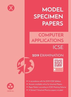 Model Specimen Papers for Computer Applications - Publishers, Oswal