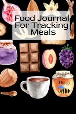 Food Journal For Tracking Meals - Green, Ginger