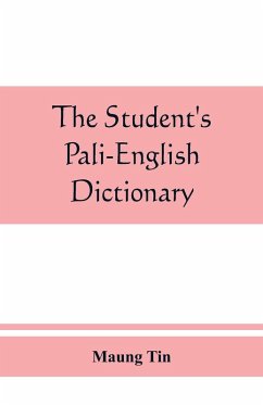 Cover The student's Pali-English dictionary
