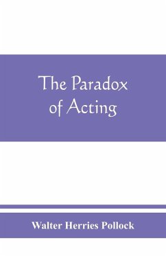 The paradox of acting - Herries Pollock, Walter