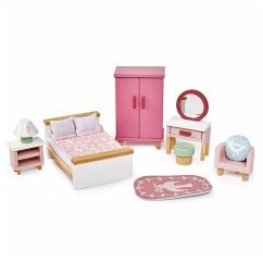 Tender Leaf 7508152 - Schlafzimmer, Dovetail Bedroom Set, Puppenhaus-Möbel, Holz, 15-teilig