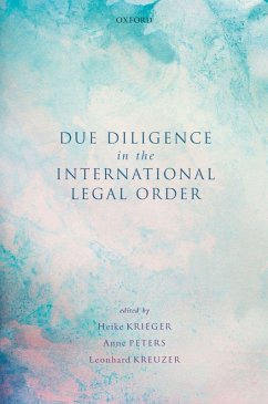 Cover Due Diligence in the International Legal Order (eBook, ePUB)