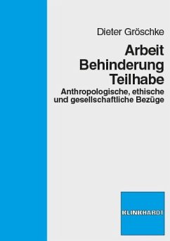 Cover Arbeit - Behinderung - Teilhabe (eBook, PDF)