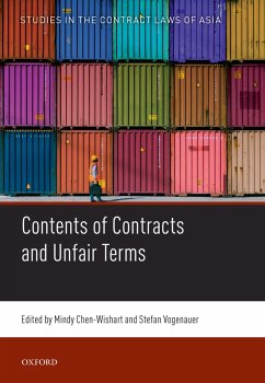 Contents of Contracts and Unfair Terms (eBook, ePUB) Cover Contents of Contracts and Unfair Terms (eBook, ePUB)