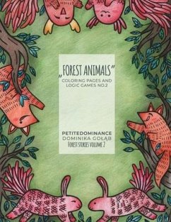 Forest Animals: coloring pages and logic games no.2 - Gol&