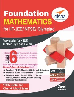Foundation Mathematics for IIT-JEE/ NTSE/ Olympiad Class 6 - 3rd Edition - Disha Experts