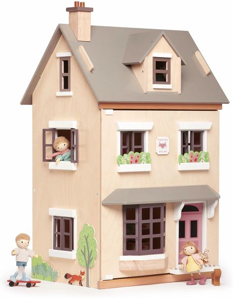 Tender Leaf 7508124 - Puppenhaus, Toxtail Villa, mit Mobiliar, Bausatz, Holz Tender Leaf 7508124 - Puppenhaus, Toxtail Villa, mit Mobiliar, Bausatz, Holz