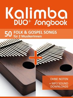Cover Kalimba Duo+ Songbook - 50 Folk & Gospel Songs für 2 MusikerInnen (eBook, ePUB)