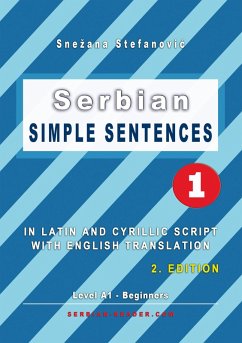 Serbian: Simple Sentences 1 (eBook, ePUB) - Stefanovic, Snezana
