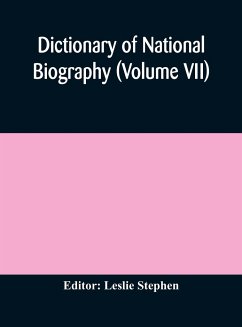 Dictionary of national biography (Volume VII)