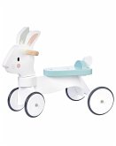 Tender Leaf 7508591 - Rutschtier, Hase, Holz, weiß Tender Leaf 7508591 - Rutschtier, Hase, Holz, weiß