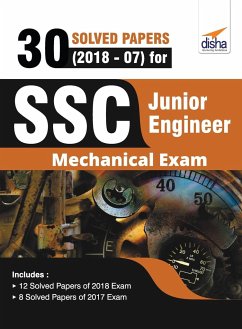 30 Solved Papers (2018-07) for SSC Junior Engineer Mechanical Exam - Disha Experts