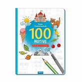 Trötsch Erste Zeichenschule 100 Motive Zeichnen in 4 Schritten Malbuch