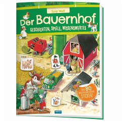 Cover Trötsch Der Bauernhof Geschichten Spiele Wissenswertes Stickerbuch