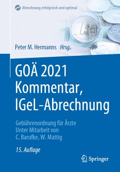 GOÄ 2021 Kommentar, IGeL-Abrechnung (eBook, PDF)