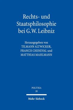 Rechts- und Staatsphilosophie bei G.W. Leibniz (eBook, PDF)