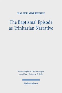 Cover The Baptismal Episode as Trinitarian Narrative (eBook, PDF)