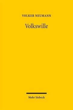 Cover Volkswille (eBook, PDF)