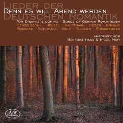 Denn Es Will Abend Werden-Lieder Der Dt.Romantik - Matt,Nicol/Haag,Benedikt/Amadeus-Chor