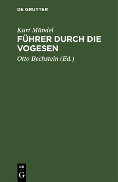 Cover Führer durch die Vogesen (eBook, PDF)