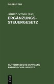 Ergänzungssteuergesetz (eBook, PDF)