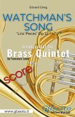 Watchman's Song - Brass Quintet (score) (fixed-layout eBook, ePUB)
